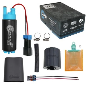 QFS E85 Flex 340LPH Intank Fuel Pump + Install Kit Replaces Walbro GSS341 - Picture 1 of 9