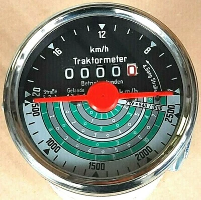 Traktormeter Tacho Stundenzähler passend für Fendt Farmer 2 - 2E, FW 139   60500 - Bild 1 von 2