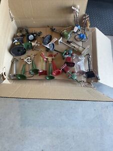 Huge Lionel Marx Vintage Train Accessories Lot O Scale Signal Electrical Lot2