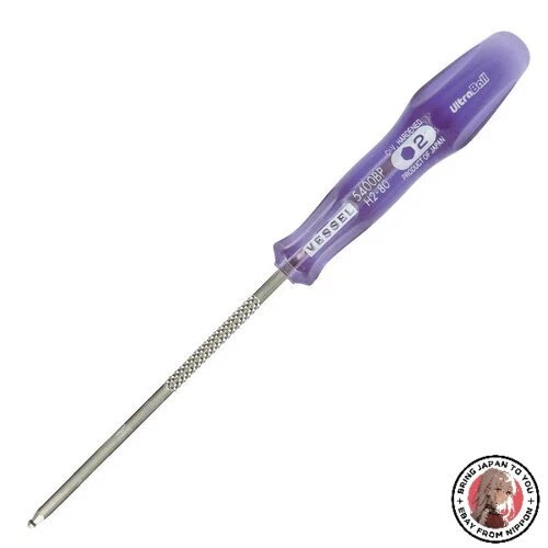 NEW Vessel B-5400BP Power Grip Ultra Ball Driver 0.08 inch (2.0 - Image 1 of 1