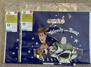 Disney Toy Story Party Bags Two Packs Of Five - Ten Total Approx 7x10x4 Inches - Picture 1 of 3
