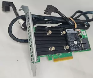 DELL 3JH35 PERC H740P 8GB NV CACHE RAID alto profilo CONTROLLER + cavi - Foto 1 di 1