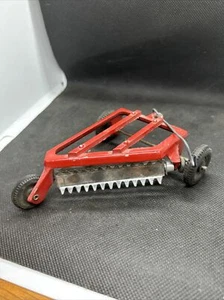 Vintage Toy No. 9818 Aluminum/Cast Cutter Red - Original Silk? - Picture 1 of 8