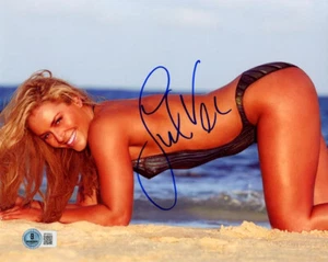LINDSEY VONN SIGNED HANDSIGNIERT 8x10 FOTO ALPIN SKIRENNFAHRER OLYMPIADE BECKETT BAS - Bild 1 von 2
