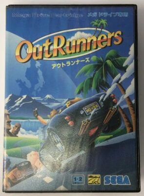 Sega Mega Drive Out Runners Japan w/ Box 2959 SP - Image 1 of 4