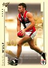 ✺Neu✺ 2003 ST KILDA SAINTS AFL Karte DANIEL WULF Select XL