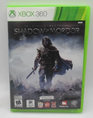 MIDDLE EARTH: SHADOW OF MORDOR 2-DISC GAME FOR MICROSOFT XBOX 360, COMPL. - Image 1 of 3