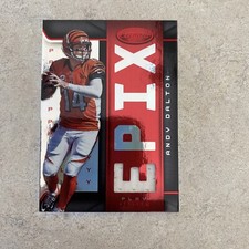 2016 Certified Epix Red Andy Dalton #13