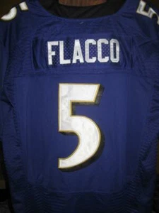 Camiseta Joe Flacco Auténtica Baltimore Ravens Púrpura Personalizada - Nueva - Talla 48 - Imagen 1 de 1