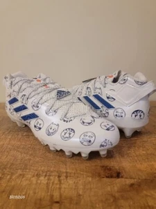 Adidas Freak 22 Big Mood Emoji SM Cleats Blue White Men’s Size 14 NWOB - Picture 1 of 14