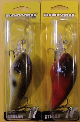 Lote de (2) señuelos Booyah Streak IV. Mira!! Foto 1 de 4