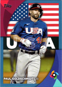 2023 Topps '23 World Baseball Classic Stars Blue #WBC2 Paul Goldschmidt
