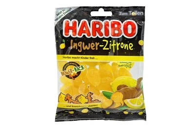 5x Beutel Haribo Ginger Lemon Gummibonbons 🍬 VERSAND MIT VERFOLGUNG ✈ - Bild 1 von 2