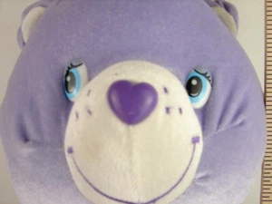 Care Bears Harmony Bear Flower Nanco 2004 Sitting Position 18" Plush Lavender - Picture 1 of 9