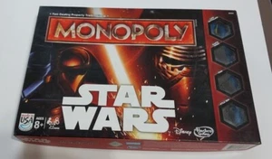 Monopoly Star Wars The Force Awakens Edition Disney Hasbro B0324 NEW Opened Box - Picture 1 of 6