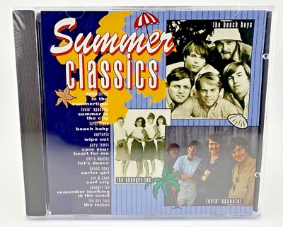 Summer Classics by Surfaris, Box Tops, Beach Boys + [ NEW CD, 1996 ] SEALED Foto 1 de 4