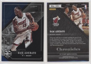 2017-18 Panini Chronicles Limited Blue /149 Bam Adebayo #391 Rookie RC