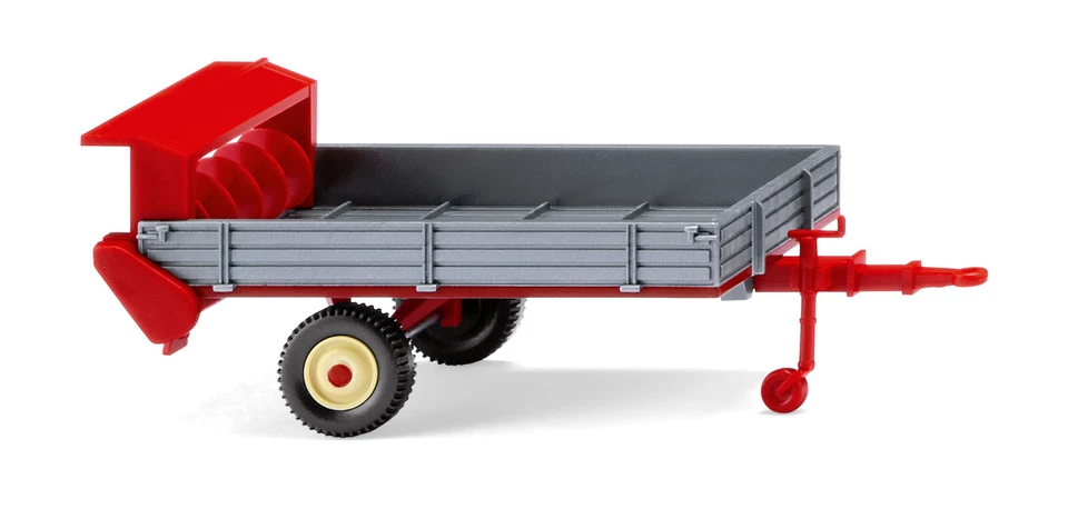 Wiking 88704 Echelle Ho 1949-1960 Fortuna Fumier Épandeur Remorque - Assemblé S