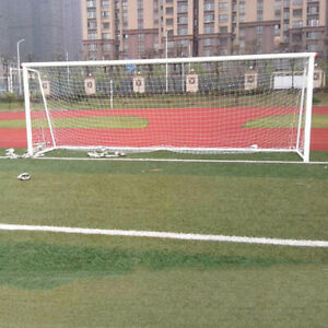 24x8ft Football Full Size Soccer Goal Post Net Straight Flat Sport 7.3x2.4m.t2