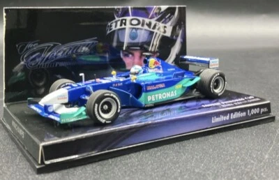 Minichamps 1/43 Sauber Petronas C20 2001 K. Raikkonen L.E 1000 Pcs 403010017 - Image 1 of 4