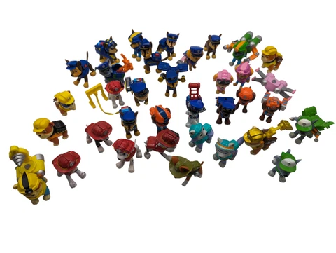 Big Lóyof Paw Patrol Rubble Marshall Rocky Zuma Chase Skye Action Figures Cover