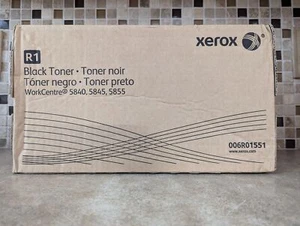 GENUINE XEROX WORKCENTRE 006R01551 BLACK TONER 5845 5845C 5855 5855C - Photo 1/7