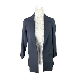 New Look Black Open Front Blazer Women’s UK Size 6 - Picture 1 of 6