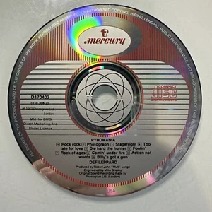 Def Leppard Pyromania CD Disc Only - Picture 1 of 1