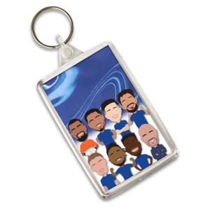 Chelsea 2024-25 Schlüsselanhänger Keyring Kette Vector Heroes tolles Geschenk Blues Fans - Bild 1 von 1