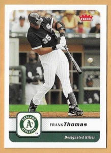 FRANK THOMAS OAKLAND ATHLETICS #375 - FLEER NM-MT 2006 - Picture 1 of 2