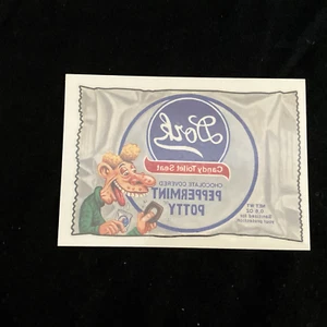 Vintage 2004 Topps Trading Card ~ Wacky Packages #19 Peppermint Potty Sticker - Foto 1 di 2