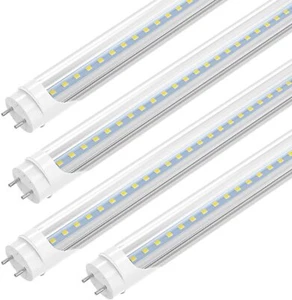 22W T8 4FT LED Tube Light Bulb G13 Bi-Pin 4 FOOT LED Shop Light 2640LM 5500K US - Picture 1 of 10
