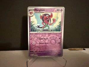 2025 Pokemon TCG Morgrem 072 Journey Together Reverse Holo Card NM+ - Picture 1 of 1
