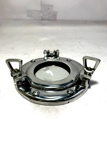 Nautical Vintage porthole Handmade Collectible Marine Ship 6" Aluminum Porthole Cover