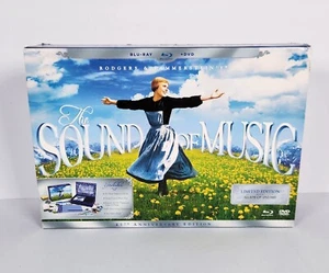 Sound of Music Blu-Ray DVD 4 Disc 45th Anniversary Edition w Books Music Box - Bild 1 von 16