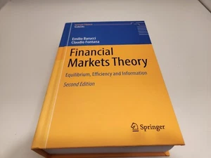 Financial Markets Theory Equilibrium Efficiency and Information - Picture 1 of 2