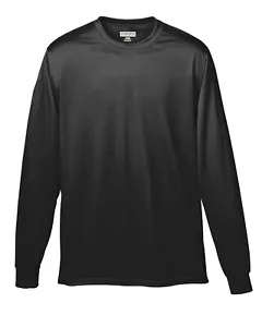 5 Pack Of Augusta Sportswear 788 Adult Wicking T Shirt Long Sleeve T-Shirt - Picture 1 of 12