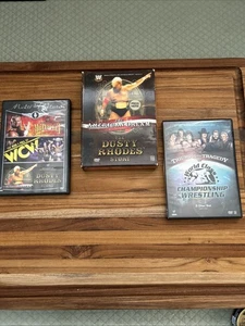 The American Dream:The Dusty Rhodes Story (DVD) Rise Fall WCW World Class 3 Sets - Picture 1 of 9