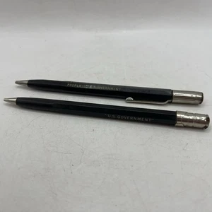 2 Vintage Scripto/Wearever Black : Mechanical Pencils US Government - - Picture 1 of 10
