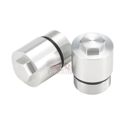 Bouchon de fourche Fork Caps pour Honda XL600 TRANSALP 600 1987-1999 1988 1998 - Imagen 1 de 4