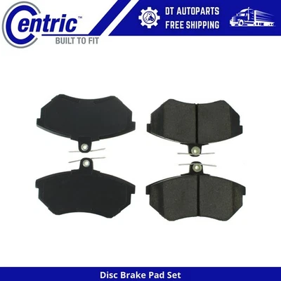 Para Audi 4000 Quattro 1984-1987 | Pastillas de freno de disco delanteras céntricas | Cerámica Foto 1 de 4