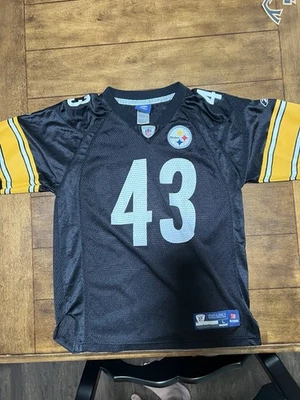 NFL Pittsburgh Steelers Fútbol Troy Polamalu #43 Camiseta Reebok - Juvenil Grande Foto 1 de 3