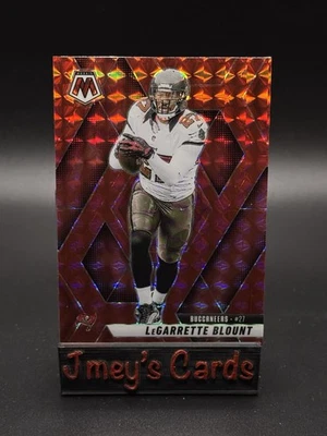 2025 LeGarrette Blount Mosaic Red Prizm #56 NFL Tampa Bay Buccaneers - Image 1 of 2