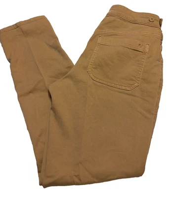 American Eagle Pants 10 Classic Skinny Cargo Short Beige Utility Canvas Pockets - Image 1 of 4