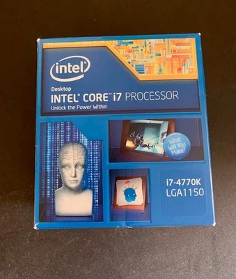 Intel Core i7-4770K 3.5GHz Quad-Core Desktop CPU Unlocked LGA1150 Processor - Image 1 of 3