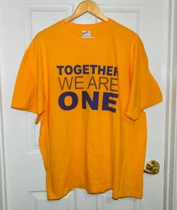 Camiseta De Colección LA LAKERS Los Angeles TOGETHER WE ARE ONE Noche de Apertura XL L9 - Imagen 1 de 4