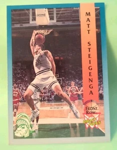 1992 Front Row - Matt Steigenga #65 - Rookie - Michigan State Spartens - Picture 1 of 2