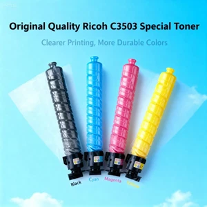 Ricoh Toner Cartridge Compatible for MPC3503 MPC3003 MPC3504 MPC3004 4PK Set - Picture 1 of 9