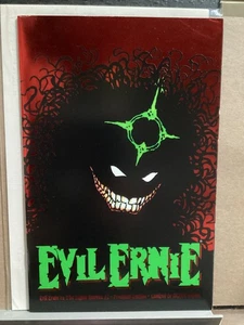 EVIL ERNIE VS THE SUPER HEROES #1 RED FOIL PREMIUM EDITION 1995 CHAOS COMICS - Picture 1 of 5