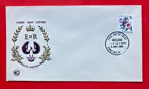 Australia 1962 South Australia FDC WCS - Cancelled 1/10/1971 - Picture 1 of 2